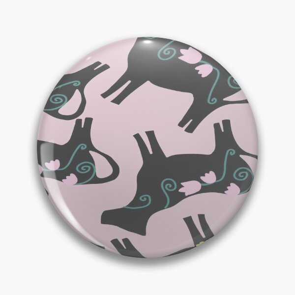 Item preview, Vintage Cows (Pink and Gray) designed and sold by ClubCreativeArt.
