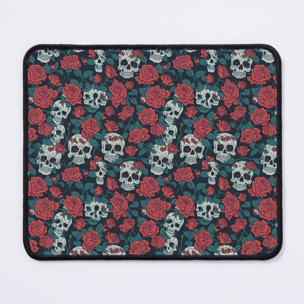 Item preview, Skull and Roses Pattern designed and sold by DawgCraft.