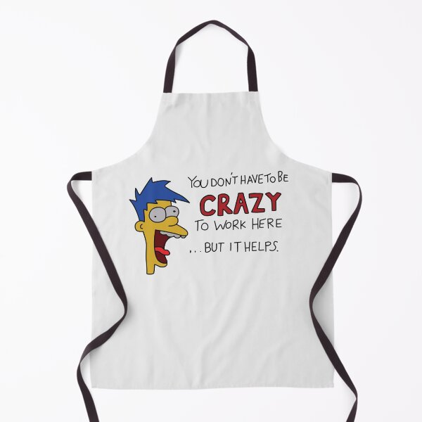 Item preview, You Don't Have to be Crazy to Work Here But It Helps Poster designed and sold by REALsaintpetty.