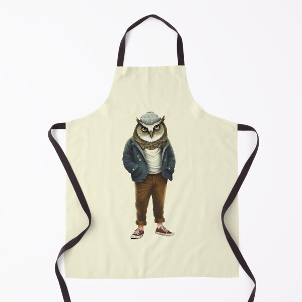 Item preview, Hipster Owl V3 designed and sold by HipsterAnimals.