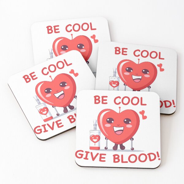 Item preview, Be cool Give blood designed and sold by lightjourney.