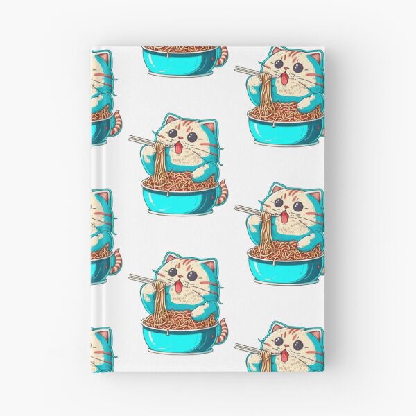 Item preview, cat eating spaghetti cartoon10 designed and sold by anhy15.