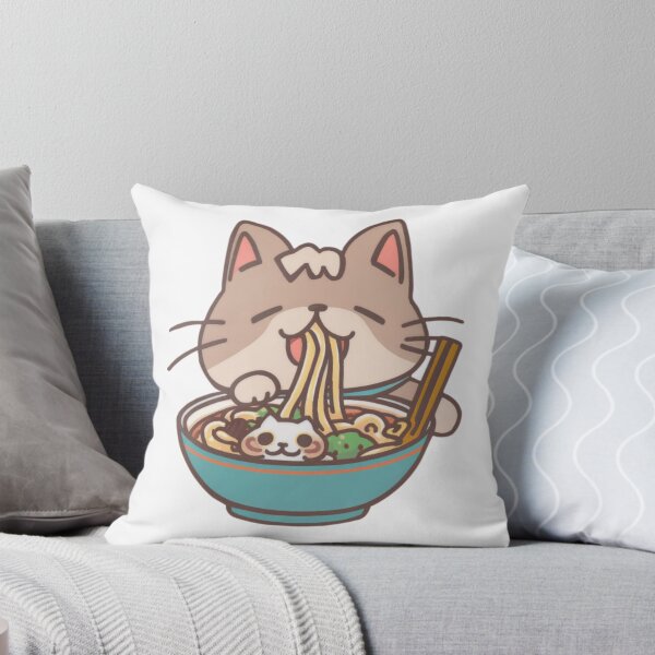 Item preview, Cat Eating Spaghetti3 designed and sold by anhy15.