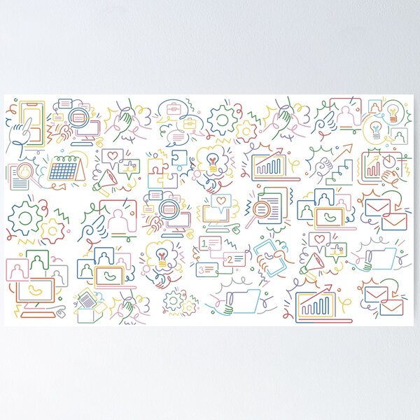 Item preview, colors intelligence puzzle art work designed and sold by Eden3.