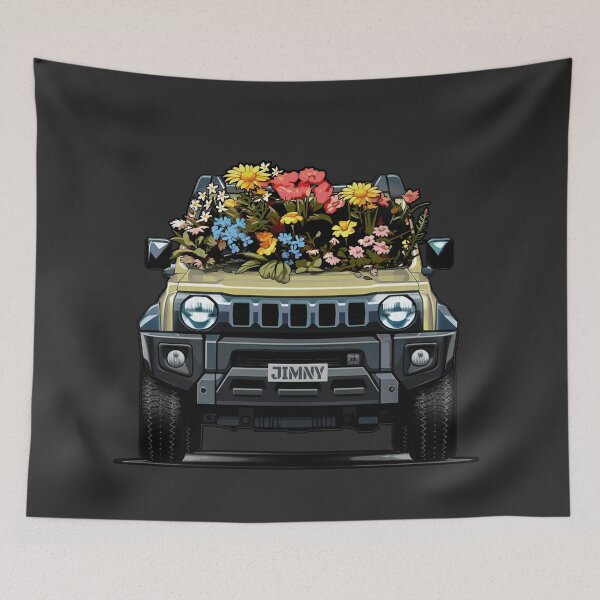 Item preview, Chiffon Ivory Jimny Flower Power designed and sold by stoicjimny.