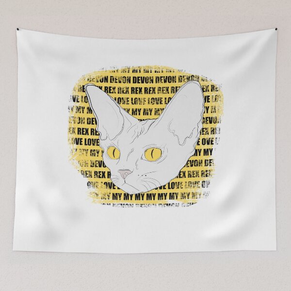 Item preview, Love my Devon Rex Gold Cat Kitty  designed and sold by hemp3x.