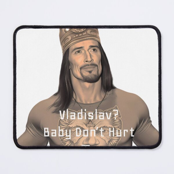 Item preview, Vladislav? Baby Don't Hurt Me designed and sold by landletsy.