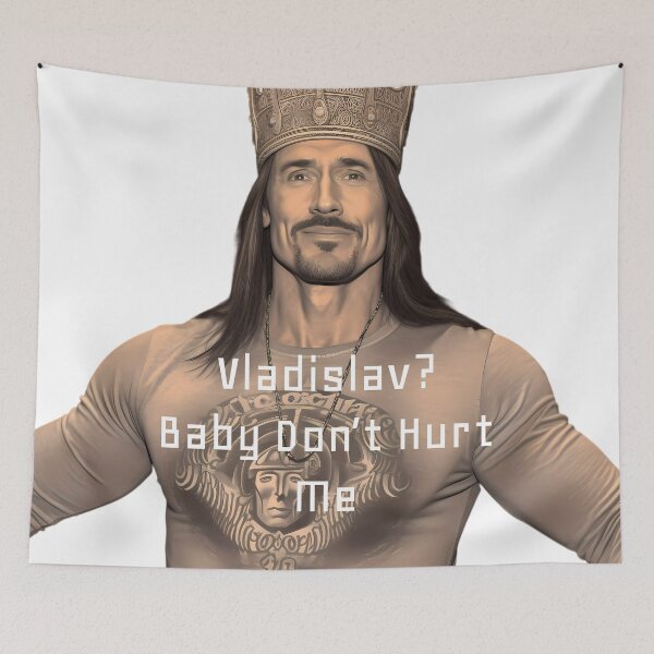 Item preview, Vladislav? Baby Don't Hurt Me designed and sold by landletsy.