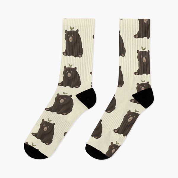 Item preview, Cute black bear illustration  designed and sold by Mayarart.