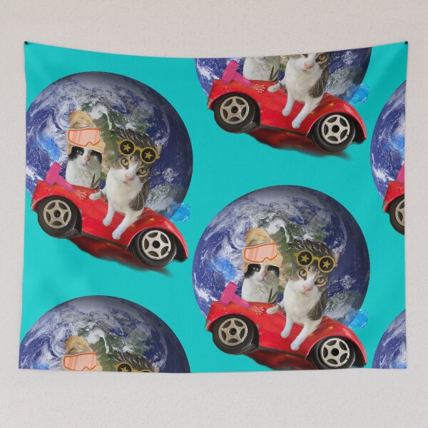 Item preview, Cutout shape Ernie and Zora go worldwide  designed and sold by zorasfurrstudio.