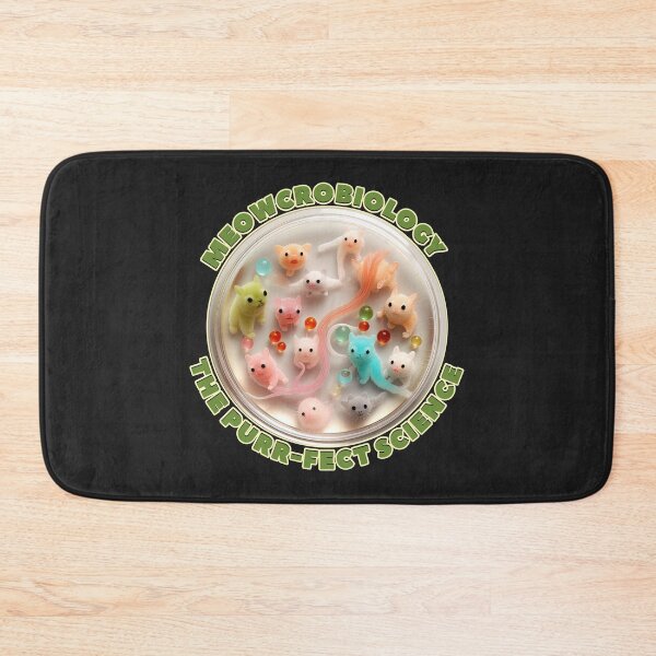 Item preview, Meowcrobiology, The Purrr-fect Science designed and sold by danielliamgill.