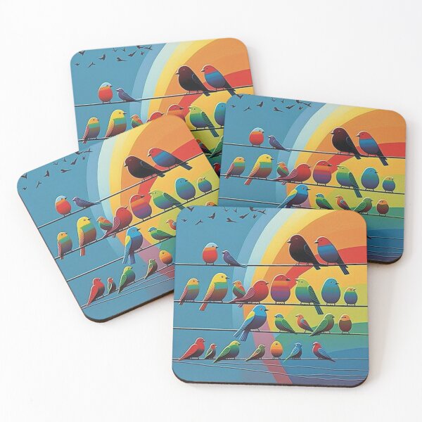 Item preview, Birds Talking #11 designed and sold by BeetBlue.