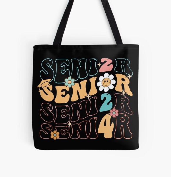 Funny 2024 College Graduate Graduation Grad Students Seniors Zip Tote Bag