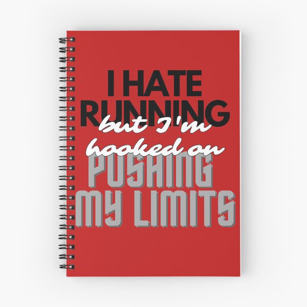 Item preview, I hate running - motivational quote for running men or women designed and sold by Fanaticos.