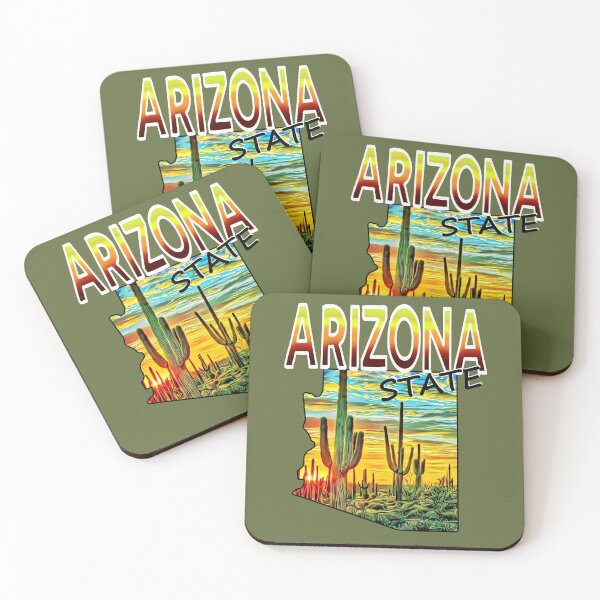 Item preview, Arizona State Dessert Map designed and sold by notsweettea.