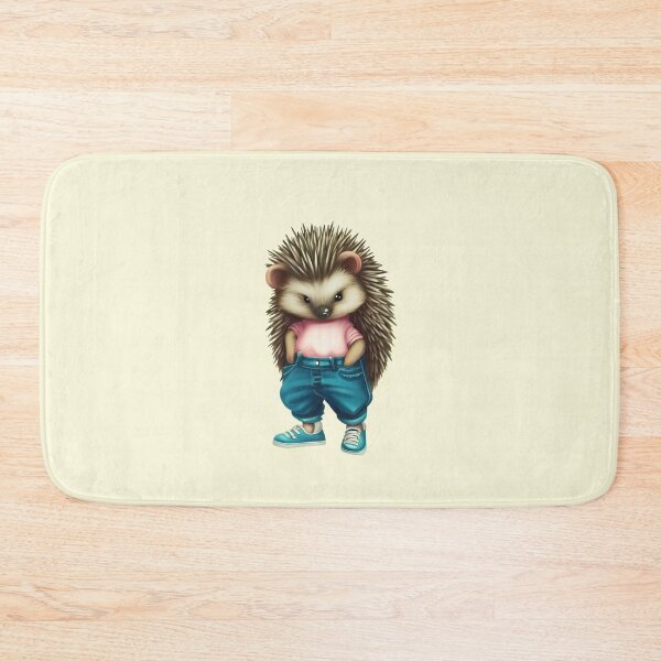 Item preview, Hipster Hedgehog V3 designed and sold by HipsterAnimals.