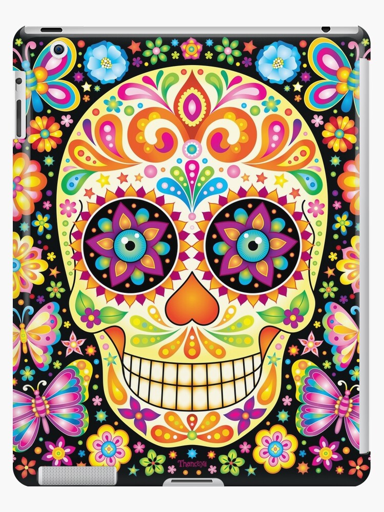 Colorful Sugar Skull