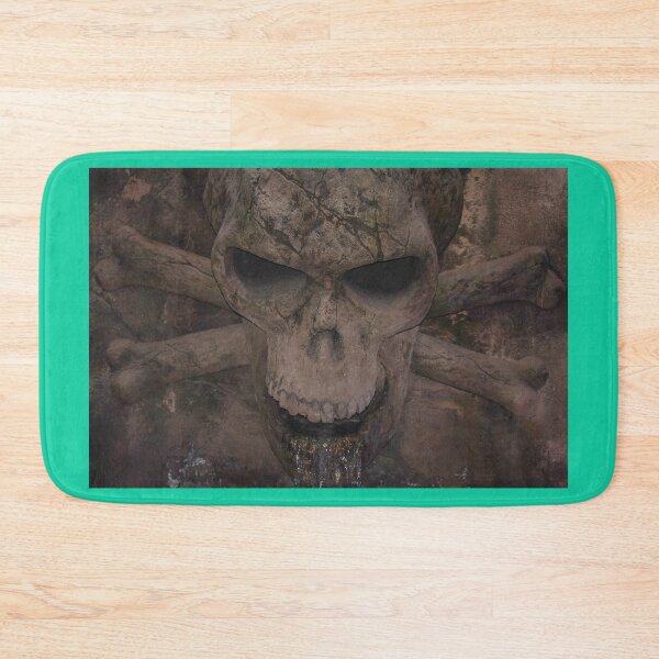Item preview, Skull and crossbones water feature exploris designed and sold by eddiebarronshop.