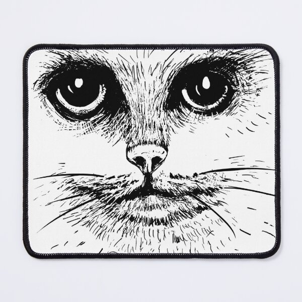 Item preview, Cat with lovely big eyes designed and sold by VonKalt.