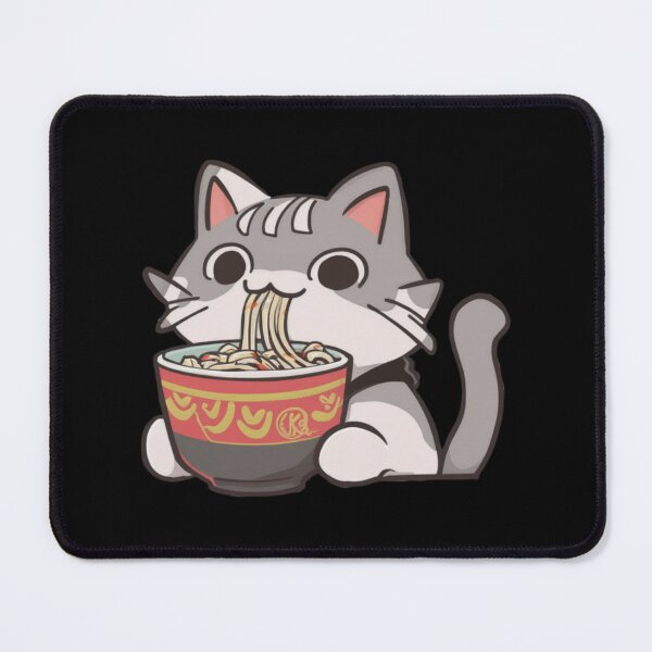 Item preview, cat eating spaghetti9 designed and sold by hongoi17.