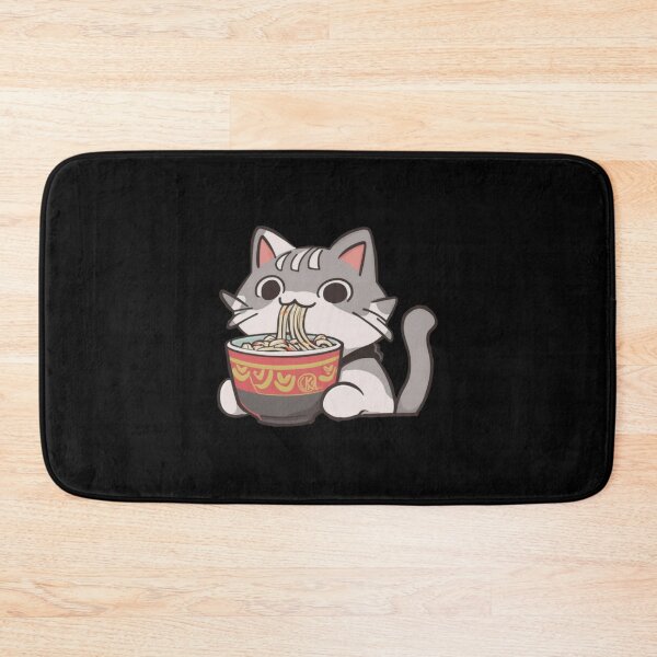 Item preview, cat eating spaghetti9 designed and sold by hongoi17.