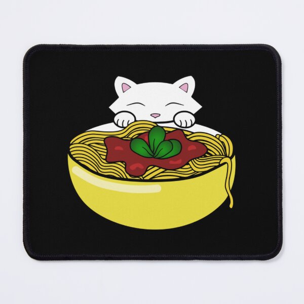 Item preview, Cat Eating Spaghetti19 designed and sold by hongoi17.