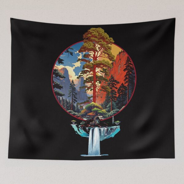 Item preview, Redwood Valley Waterfall designed and sold by DavidLoblaw.