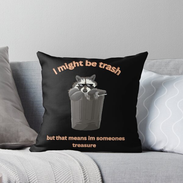 Item preview, Funny Trash can raccoon design designed and sold by ManicDesignz.