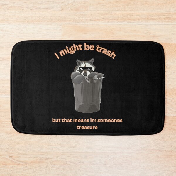 Item preview, Funny Trash can raccoon design designed and sold by ManicDesignz.
