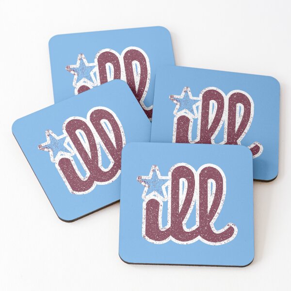 Item preview, Distressed ILL Powder Blue designed and sold by PattisonAvenue.