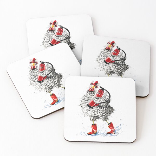 Item preview, hen fire extinguisher designed and sold by CorneliaPilz.