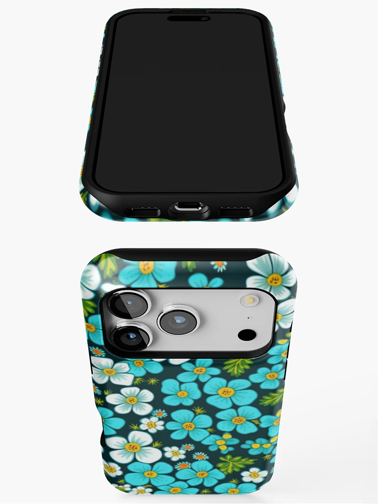 Thumbnail 3 of 4, iPhone Case, Flower Pattern Two designed and sold by UlDesigns.