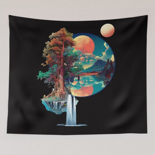 Item preview, Redwood Tree by the Lake designed and sold by DavidLoblaw.