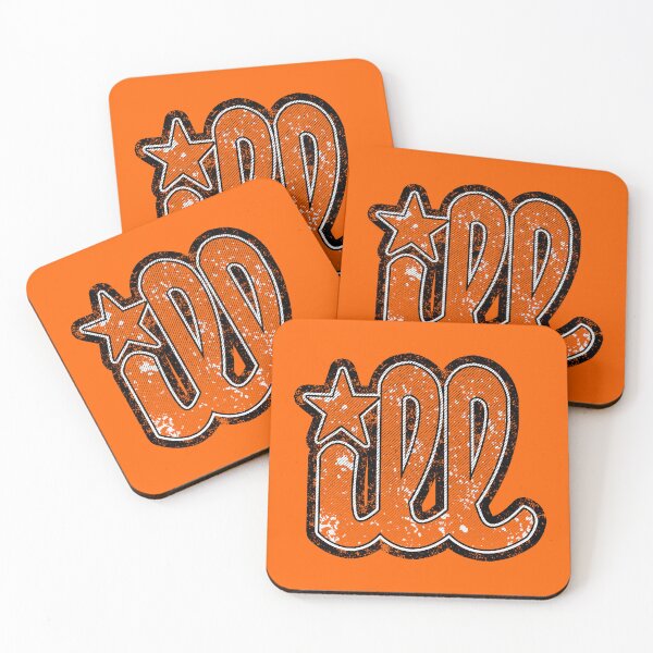 Item preview, Distressed ILL Orange and Black designed and sold by PattisonAvenue.