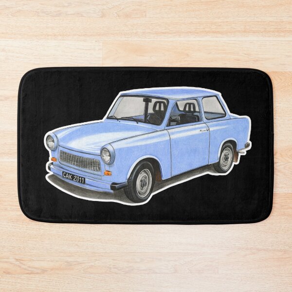 Item preview, Classic German Car (Trabant) designed and sold by SylwiaCarArt.