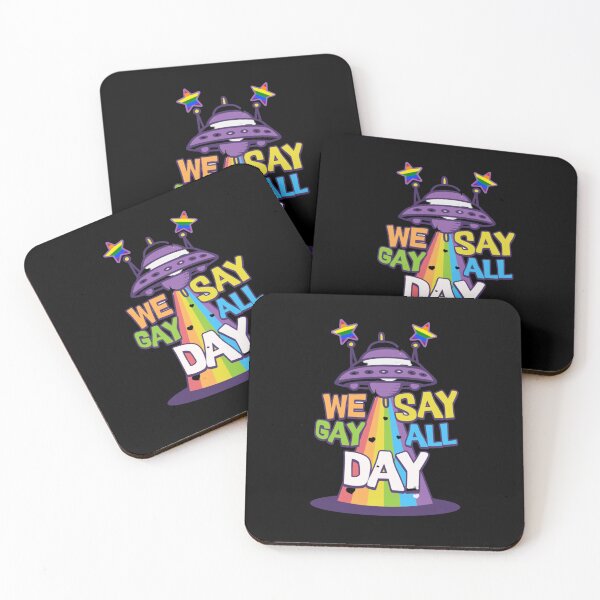 Item preview, We Say Gay, Say Gay All Day designed and sold by SportyDogShop.