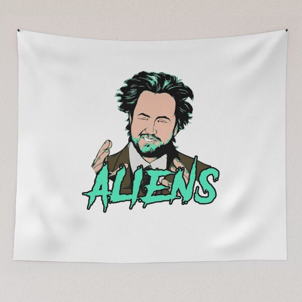 Item preview, Giorgio Tsoukalos Aliens designed and sold by BrommKarlotta.