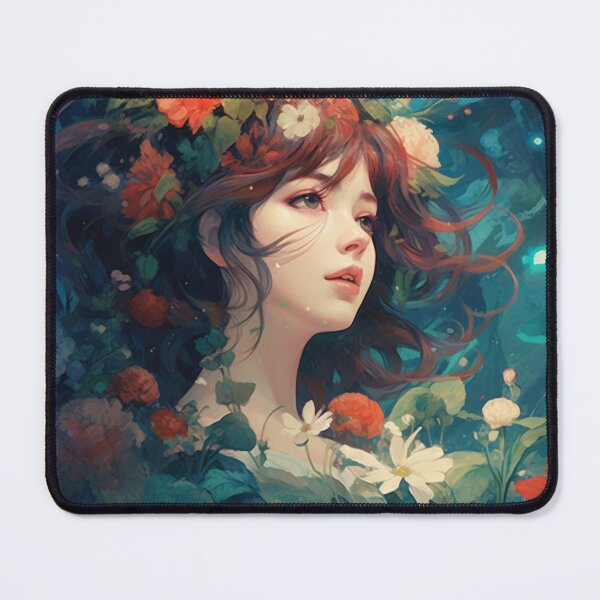 Artikelvorschau, Flower Women - AI Generated Art entworfen und verkauft von VAWNCREATESAI.