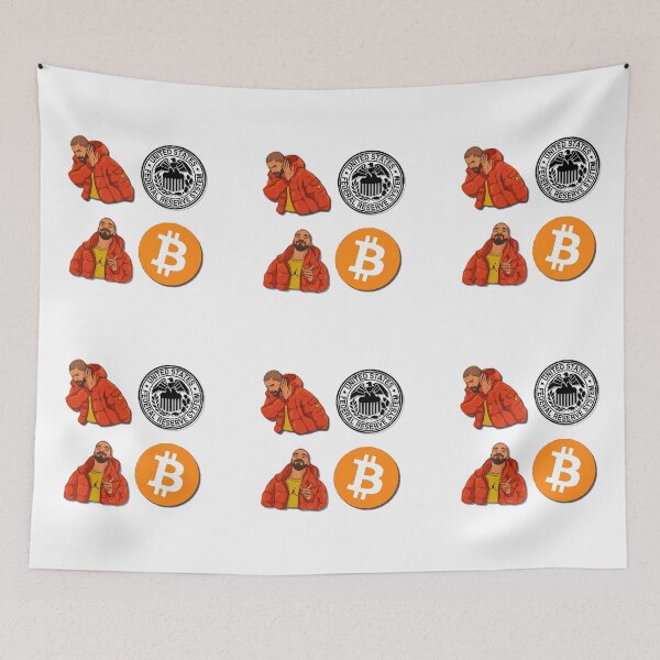 Item preview, NO to FED, YES to Bitcoin designed and sold by Ale-Del-Con.