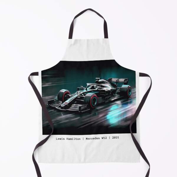 Item preview, Lewis Hamilton 2021 Mercedes W12 F1 Watercolour Painting Print designed and sold by PicTechNowArt.
