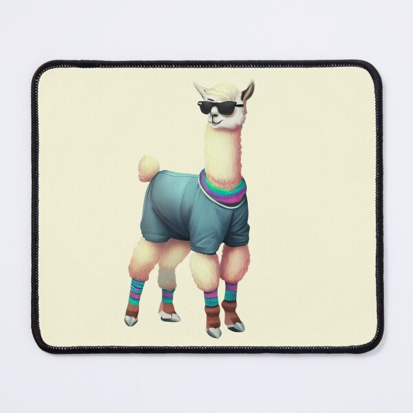 Item preview, Hipster Llama V4 designed and sold by HipsterAnimals.