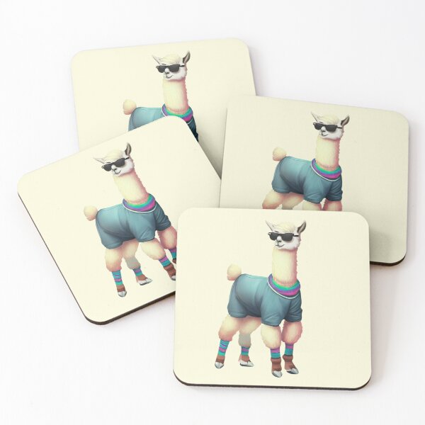 Item preview, Hipster Llama V4 designed and sold by HipsterAnimals.