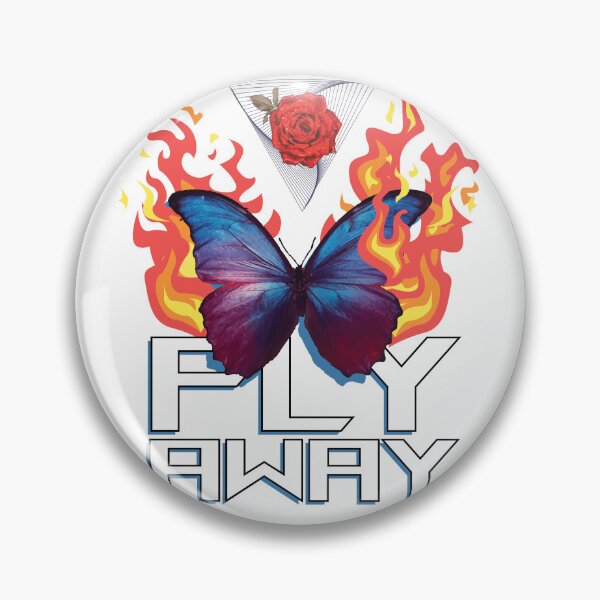 Item preview, butterfly on fire streetwear  designed and sold by Blue Bouy.