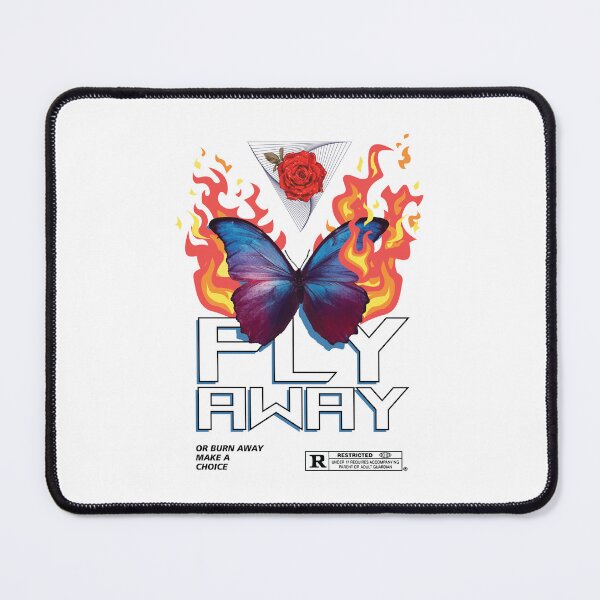 Item preview, butterfly on fire streetwear  designed and sold by Blue Bouy.