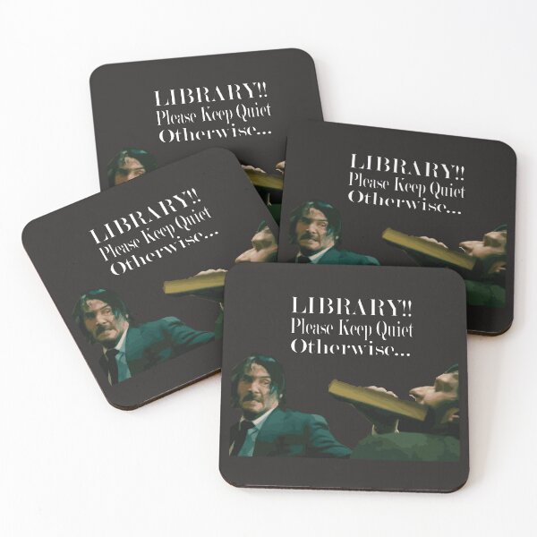 Item preview, library!! please keep quiet, otherwise designed and sold by Era-of-Traveler.