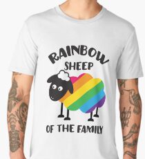 Rainbow Sheep Of The Family LGBT Pride Men's Premium T-Shirt