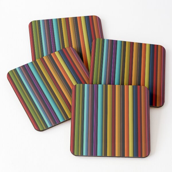 Item preview, Colorfully Dull Stripe Pattern designed and sold by UlDesigns.