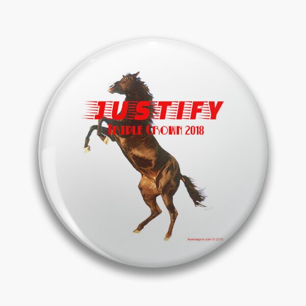 Item preview, Justify Triple Crown designed and sold by ayemagine.