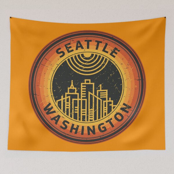 Item preview, Seattle, Washington designed and sold by studio838.