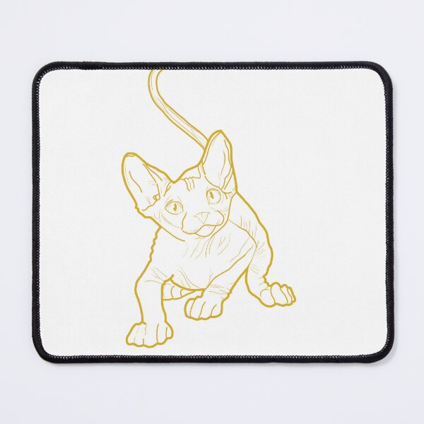 Item preview, Sweet Kitten Devon Rex Gold Charmingly designed and sold by hemp3x.